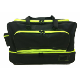 BOLSO EQUIPACIÓN NEGRO - AMARILLO FLÚOR