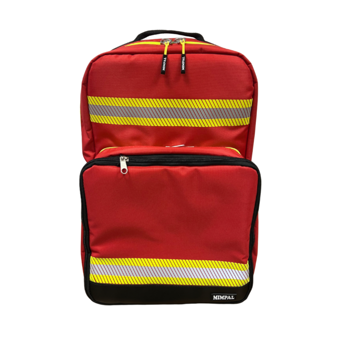 MOCHILA SOS DESA CIRCULATORIO ROJA FRENTE