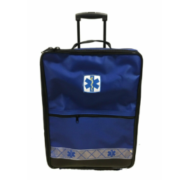 TROLLEY BAG AZUL POLIÉSTER